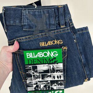 NWT Mens Billabong Jeans Size 28x29 Dark Wash Denim